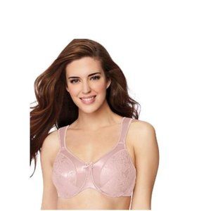 Bali Women's Satin Desire Underwire Bra - Softly Lined, Comfortable Support Bra